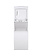 GE *GUD24ESSMWW 2.3 Cu. Ft. Top Load Washer and 4.4 Cu. Ft. Electric Dryer Laundry Center - White on White