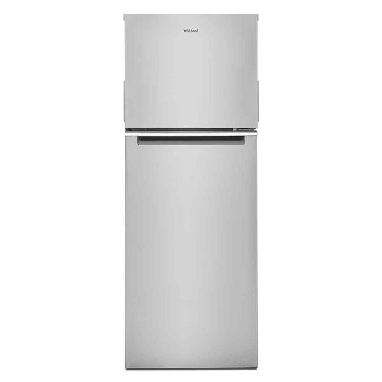 Whirlpool *WRT313CZLB Whirlpool 12.9-cu ft Counter-Depth 24-in Wide Top-Freezer Refrigerator Built-In ( Fingerprint Resistant Stainless Finish )