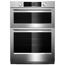 Kitchenaid *KOEC727SPS KitchenAid 5 cu. ft. Electric Wall Oven and Microwave Combo in PrintShield Stainless Steel with Assisted Cooking Modes