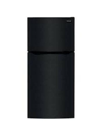 Frigidaire *FRTE1814AB Frigidaire 19-cu ft Standard-Depth 30-in Wide Top-Freezer Refrigerator ( Black ) Garage Ready ENERGY STAR Certified