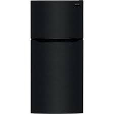 Frigidaire *FRTE1814AB Frigidaire 19-cu ft Standard-Depth 30-in Wide Top-Freezer Refrigerator ( Black ) Garage Ready ENERGY STAR Certified