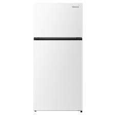 Hisense *RT180N3SWEH Hisense PureSpace 18.1-cu ft Counter-Depth 30-in Wide Top-Freezer Refrigerator ( White ) Garage Ready ENERGY STAR Certified