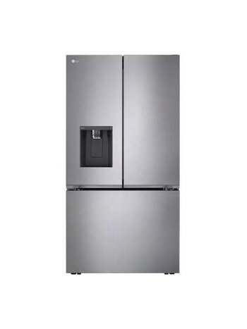 LG *LF26C6230V LG Counter-Depth 25.5-cu ft 36-in Wide with Ice Maker ( PrintProof Stainless Steel ) ENERGY STAR Certified