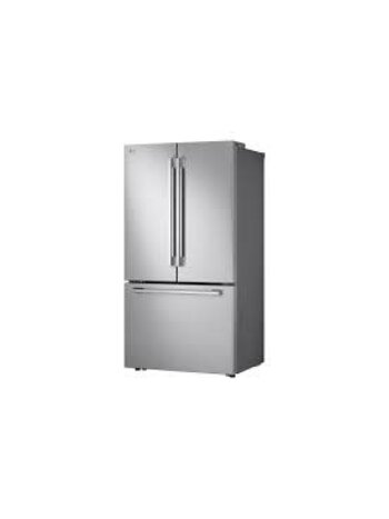 LG *SRFB27S3 LG STUDIO Counter-Depth 26.5-cu ft 36-in Wide French Door Refrigerator with Ice Maker ( PrintProof Stainless Steel ) ENERGY STAR Certified