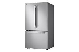 LG *SRFB27S3 LG STUDIO Counter-Depth 26.5-cu ft 36-in Wide French Door Refrigerator with Ice Maker ( PrintProof Stainless Steel ) ENERGY STAR Certified