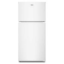 Whirlpool *WRTX3114TW Whirlpool 14.3-cu ft Counter-Depth 28.5-in Wide Top-Freezer Refrigerator ( White ) Garage Ready