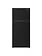 Hisense *RT180N3SBEH Hisense PureSpace 18.1-cu ft Counter-Depth 30-in Wide Top-Freezer Refrigerator ( Black ) Garage Ready ENERGY STAR Certified