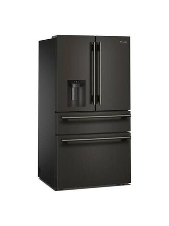 Kitchenaid *KRMF436SBE KitchenAid Standard-Depth 29.51-cu ft 36-in Wide with Ice Maker ( Black Ore ) ENERGY STAR Certified
