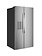 GE *GSS28LYYFS GE 27.7-cu ft Standard-Depth 36-in Wide Side-by-Side Refrigerator Smart Compatible with Ice Maker ,Water and Ice Dispenser ( Fingerprint Resistant Stainless Steel )