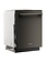 Kitchenaid *KDTS324SBE KitchenAid 24-in Top Control Built-in Dishwasher ( Black Ore ) With Third Rack, Express Wash, ProWash , 41-Decibel