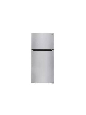 LG *LTCS20020V LG 30 in. W 20 cu. ft. Top Freezer Refrigerator w/ Multi-Air Flow and Reversible Door in Stainless Steel,ENERGY STAR