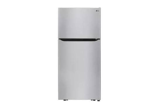 LG *LTCS20020V LG 30 in. W 20 cu. ft. Top Freezer Refrigerator w/ Multi-Air Flow and Reversible Door in Stainless Steel,ENERGY STAR