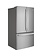 GE *GNE29GYNFS GE Standard-Depth 28.7-cu ft 36-in Wide French Door Refrigerator with Ice Maker ( Fingerprint-resistant Stainless Steel ) ENERGY STAR Certified