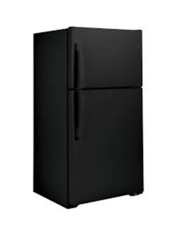 GE *GIE22JTNRBB GE® ENERGY STAR® 21.9 Cu. Ft. Top-Freezer Refrigerator