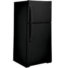 GE *GTE19DTNRBB GE 19.2 cu. ft. Top Freezer Refrigerator in Black, ENERGY STAR