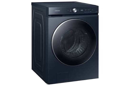 Samsung *WF53BB8900AD Samsung Bespoke 5.3 cu. ft. Ultra-Capacity Smart Front Load Washer in Brushed Navy with AI OptiWash and Auto Dispense