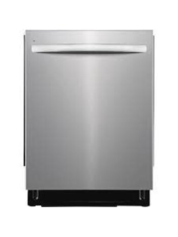 Frigidaire *FDSH4411AF Frigidaire 24 in. Top Control Standard Built-In Dishwasher in Fingerprint Resistant Stainless Steel with 5-Cycles