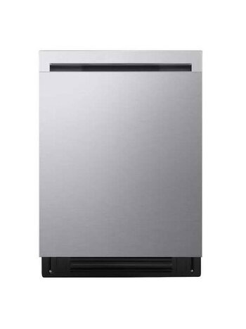 LG *LDNPQ445S LG FlushFit 24-in Top Control Built-in Dishwasher ( Printproof Stainless Steel ) With Third Rack, QuadWash , 46-Decibel
