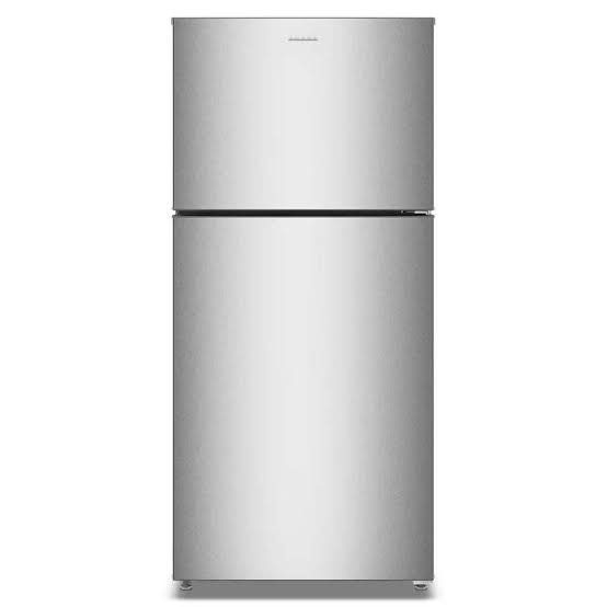 Amana *ARTX2019SZ Amana 30 in. 19 cu. ft. Freestanding Top Freezer Refrigerator in Fingerprint-Resistant Stainless with Dual Crisper Drawers
