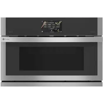 GE *PWB7030SVSS GE 30 in. Wide 1.70 cu ft Electric Built-In Microwave in Stainless Steel with Convection Cooking and Glass Touch Controls