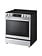 LG *LSEL6335LE LG InstaView 30-in Glass Top 5 burners 6.3-cu ft Air Fry Convection Oven Slide-In Electric Range ( PrintProof Stainless Steel )