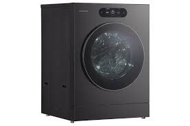 LG *WM9998HBA LG SIGNATURE 5.8-cu ft Ventless All-In-One Washer Dryer Combo with Steam Cycle ( Brushed Black Steel )