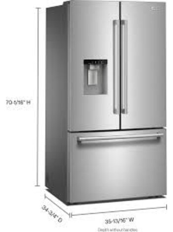 Maytag *MRFF5336TZ Maytag 36 in. 29.58 cu. ft. Freestanding French Door Refrigerator