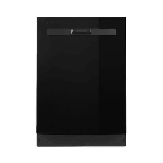 Whirlpool WDP540HAMB (NiB) Whirlpool Eco Series 24-in Top Control Built-in Dishwasher ( Black ) , Boost Cycle, Sani Rinse , 55-Decibel