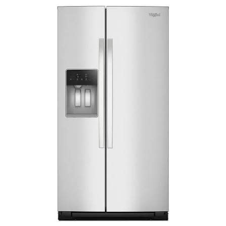Whirlpool *WRSF6536RZ Whirlpool 36 in. 28.70 cu. ft. Full-Depth Side-by-Side Refrigerator in Fingerprint Resistant Stainless Finish with TruCool System