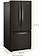 Whirlpool *WRFF5333PV Whirlpool 33 in. 22 cu. ft. Standard Depth French Door Refrigerator in Black Stainless