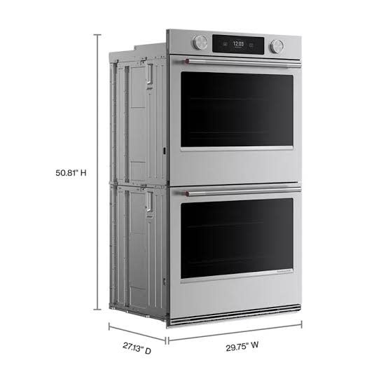 Kitchenaid *KOED630SPS  30-inch Smart Electric Double Wall Oven with Assisted Cooking Modes - PrintShield™ Finish