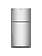 Maytag *MRTX5121TZ Maytag 21.3-cu ft Standard-Depth 33-in Wide Top-Freezer Refrigerator ( Fingerprint-Resistant Stainless Finish ) Garage Ready