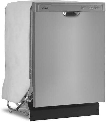 Whirlpool *WDF341PAPT Whirlpool 24-in Front Control Built-in Dishwasher ( Stainless Steel ) , Boost Cycle, Sani Rinse , 57-Decibel