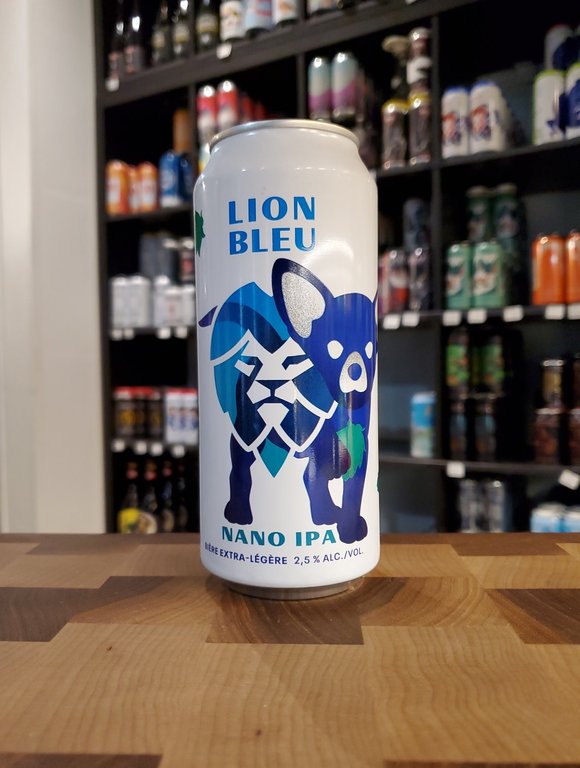 Lion bleu Un peu beaucoup Nano IPA