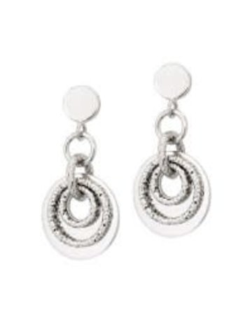 Frederic Duclos SS Fancy Circle earrings