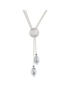 Frederic Duclos SS Sparkle Lariat Necklace