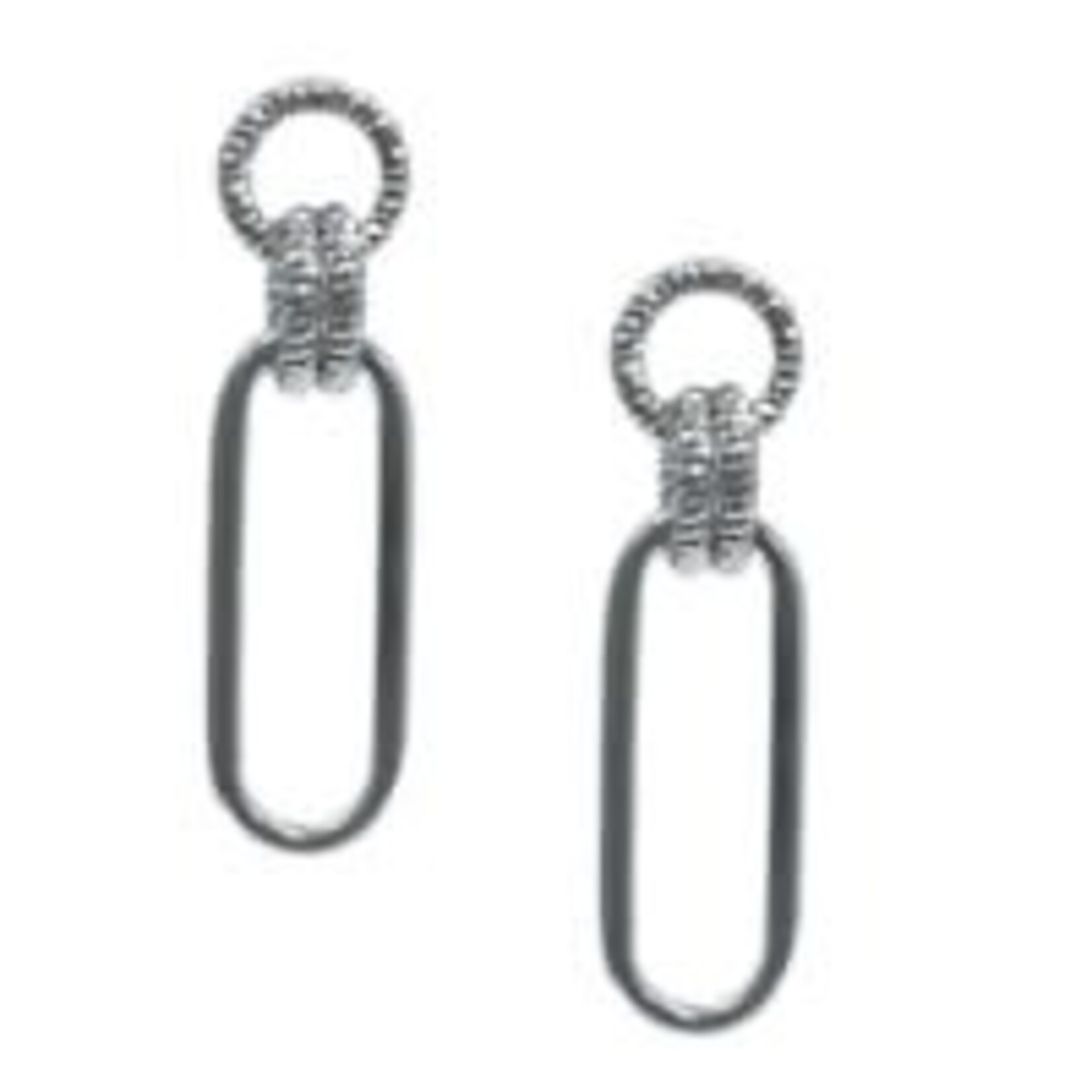 Franklin Jewelers SS Solo Paperclip Earrings
