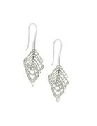 Frederic Duclos SS Square Twist Earrings