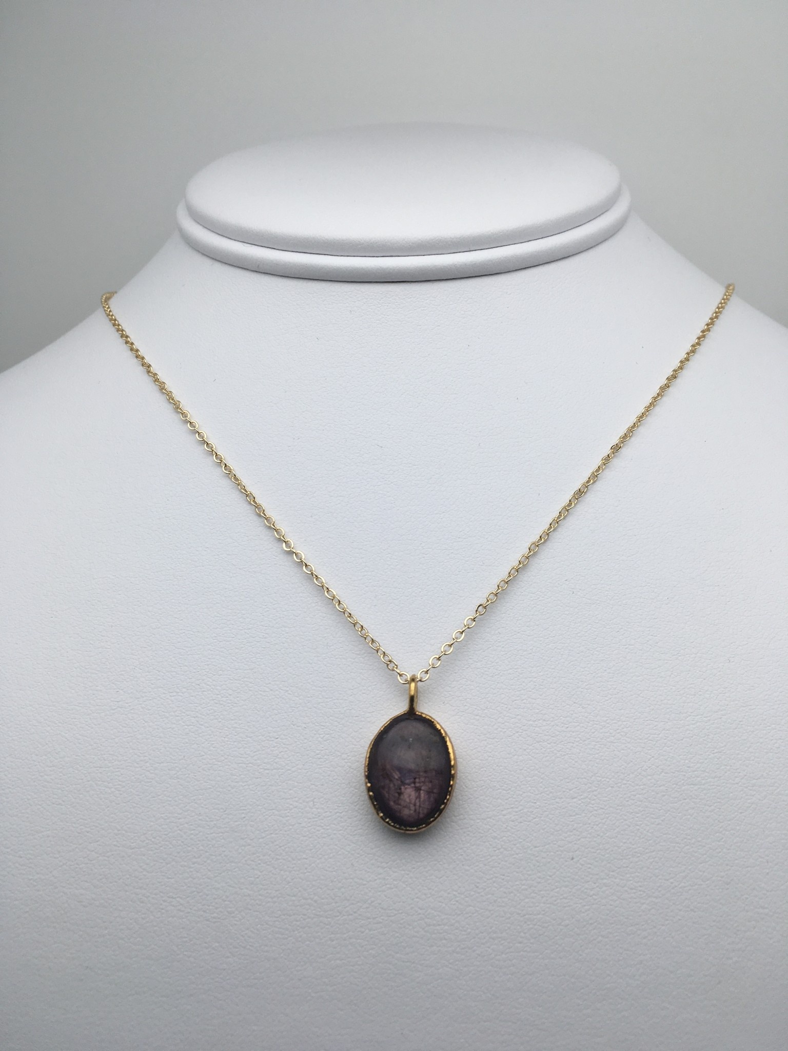 14ktYGF Star Ruby Necklace - Franklin Jewelers