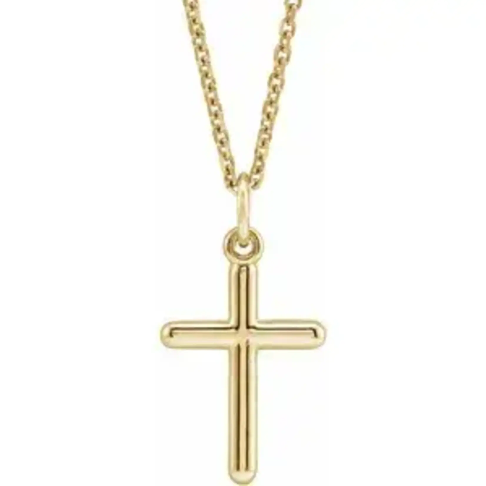 Franklin Jewelers 14kt Y 16.8 X 9mm Cross Pendant