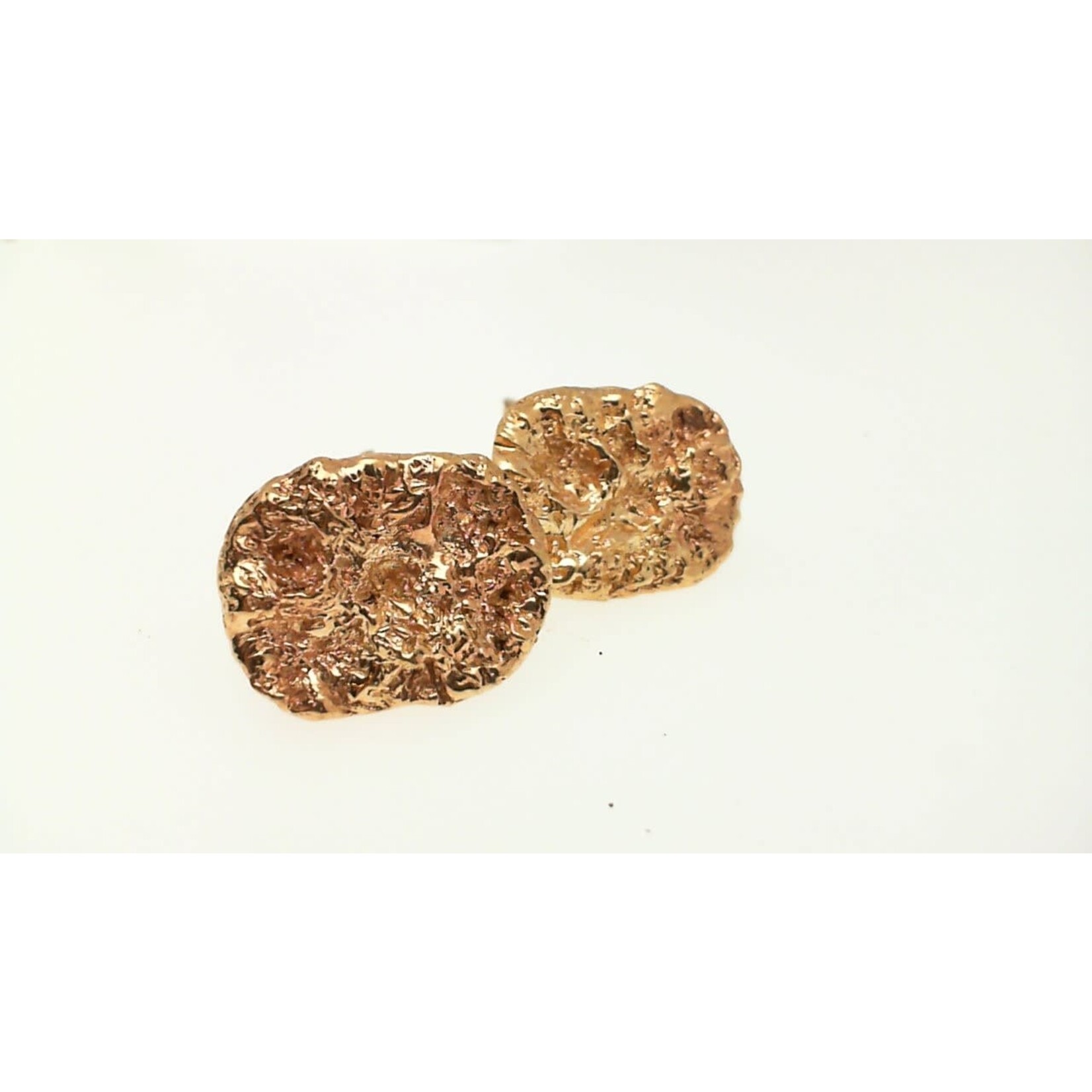 Franklin Jewelers 14ky Nugget Cufflinks