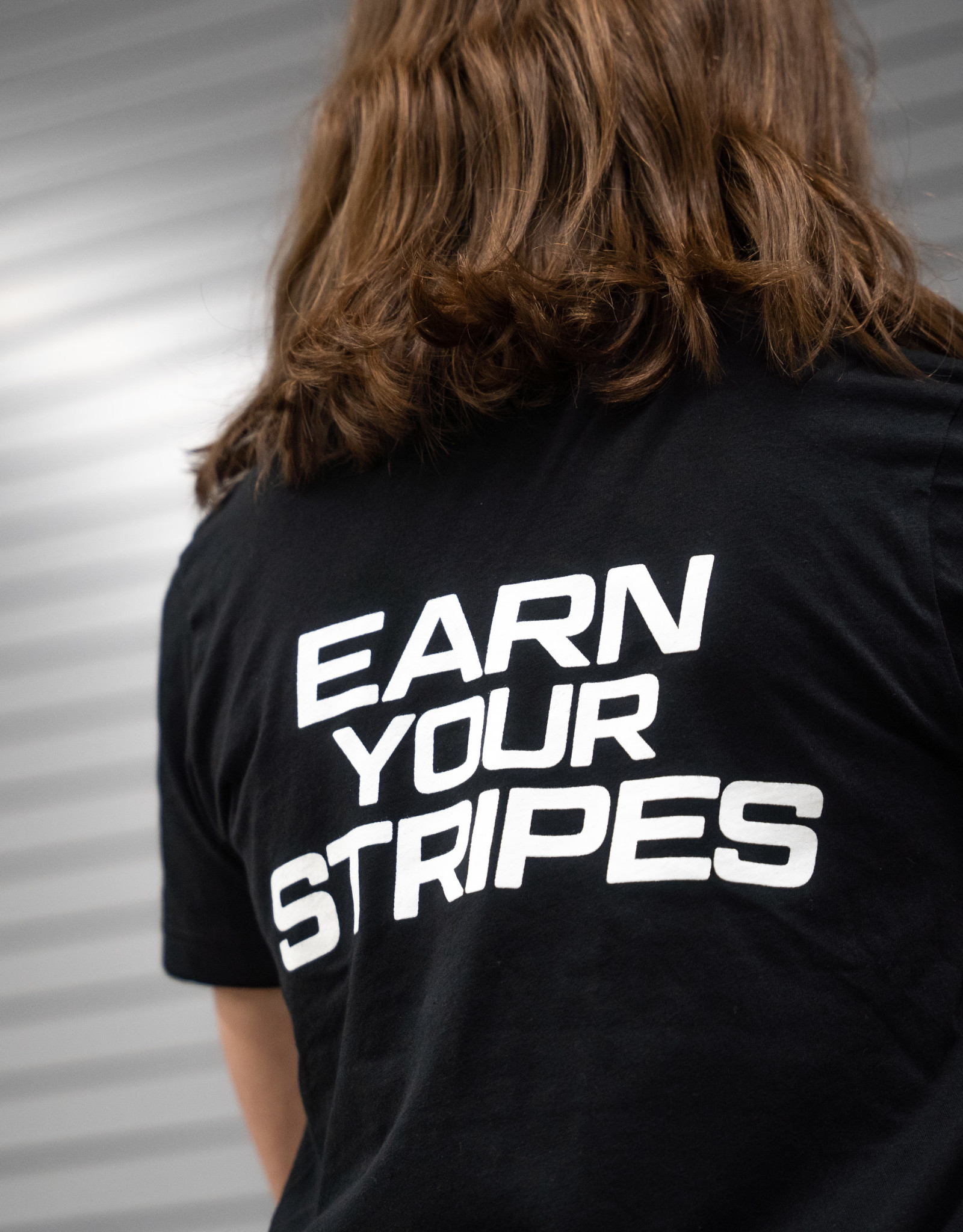 bella + canvas Earn Your Stripes Youth Tee