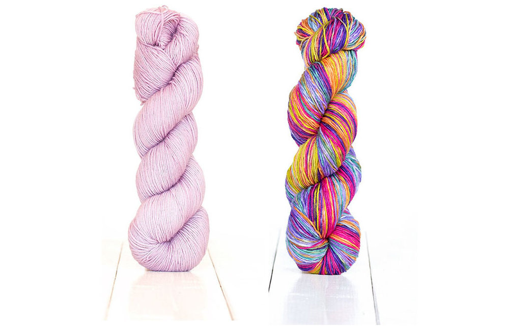 Butterfly Papillon Shawl Kit - 3024 / Blueberry