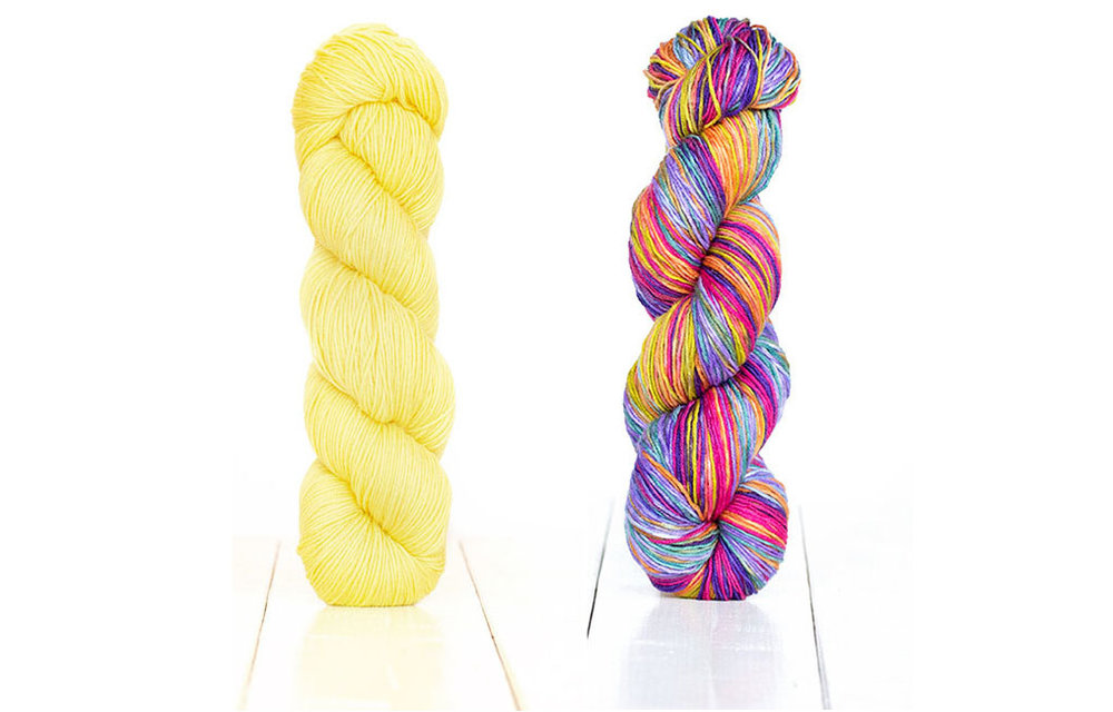 Butterfly Papillon Shawl Kit - 3024 / Citrus