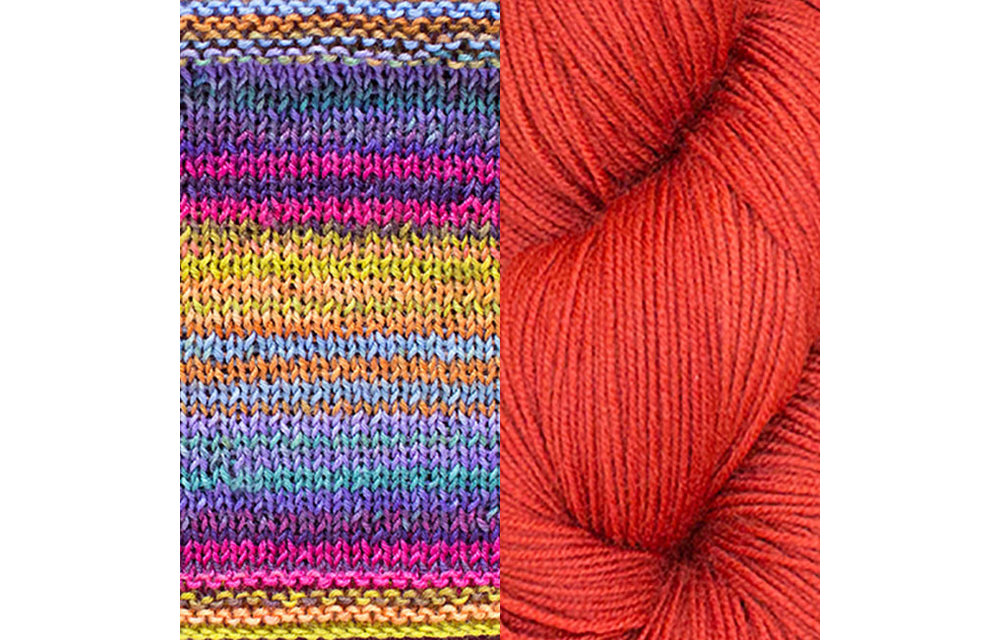 Butterfly Papillon Shawl Kit - 3024 / Rubia
