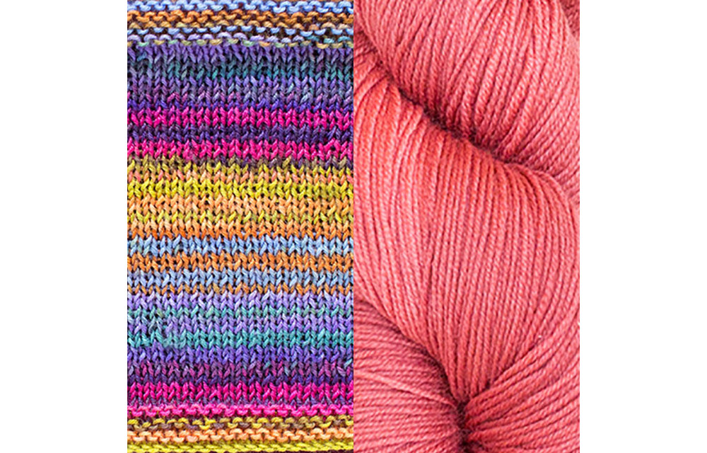 Butterfly Papillon Shawl Kit - 3024 / Cranberry