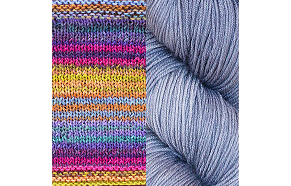 Butterfly Papillon Shawl Kit - 3024 / Cosmic Carrot