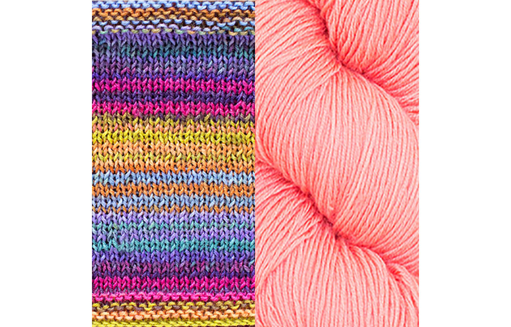 Butterfly Papillon Shawl Kit - 3024 / Cherry