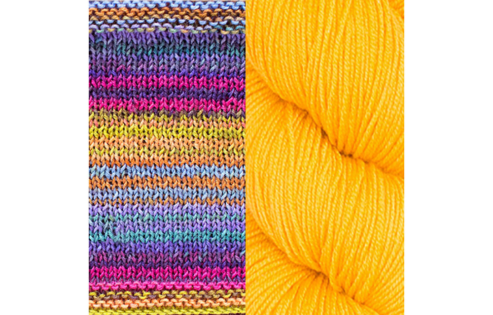 Butterfly Papillon Shawl Kit - 3024 / Buckthorn