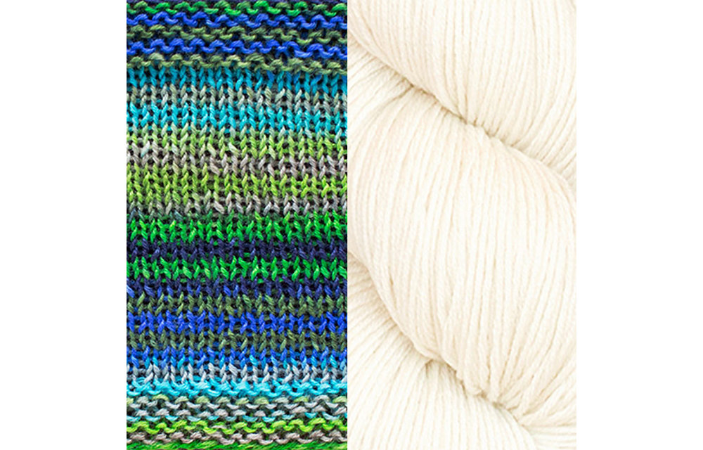 Butterfly Papillon Shawl Kit - 3025 / Ecru